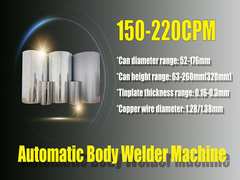 Gıda İçin Genel Can Gövde Kaynak Makinesi Can Yapma Makinesi