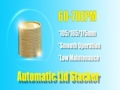 Otomatik Metal Makine Kapağı İstifleyici 380V 50Hz Voltaj Yapabilir