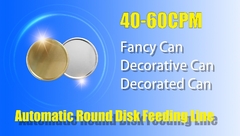 Yuvarlak Kutu İçin Otomatik Yuvarlak Diskli Besleyici