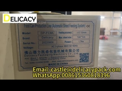 Otomatik yükleyici ve 83 / 99 / 127mm alt üretim hattı için levha besleme sistemi