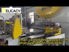 Yüksek hızlı eliptik kondansatör kapağı ve teneke kapağı üretim hattında uzmanlaşmış.