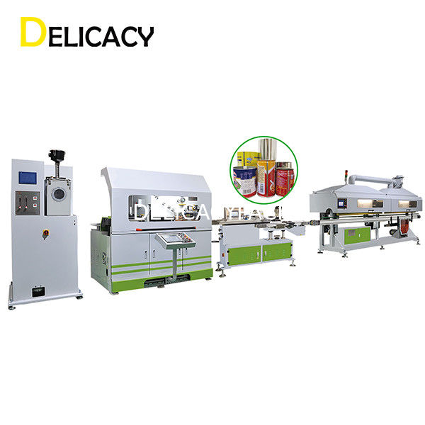 75Kw 5L Teneke Kutu Üretim Hattı, Toz Boya Kimyasalı Makinası Yapabilir