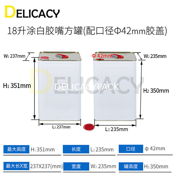 3 Fazlı Tam Otomatik Üretim hattı 18L kare teneke kutu demir konteynerleri için