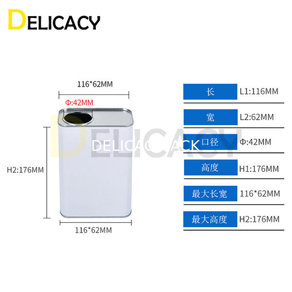2.2KW 1L kare teneke kutu dikiş makinesi özel renk