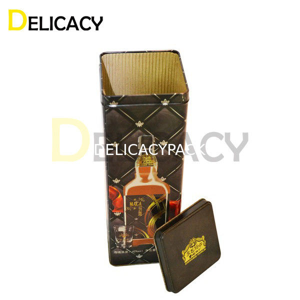 Whiskey Paketleme için Kapak Dikiş Makinesi Dörtgen Şarap Dikiş Kutusu Arpa Bree Dikiş Kutusu