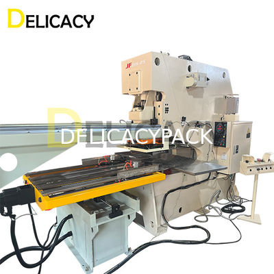 Metal kutu yapım makinesi için yuvarlak demir kapağı damgalama ekipmanları